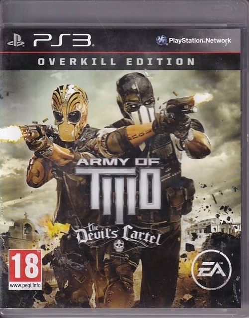 Army of Two The Devils Cartel - Overkill Edition - PS3 (B Grade) (Genbrug)